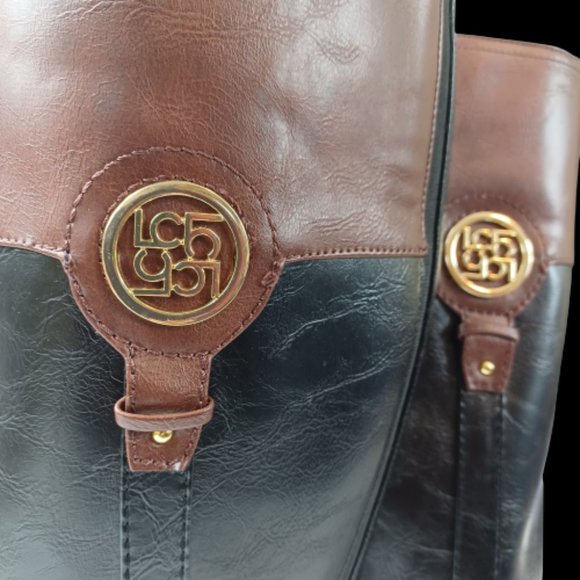 LIZ CLAIBORNE Tilia Tall Wide Calf Riding Boots 7.5 Wide - Picture 9 of 11